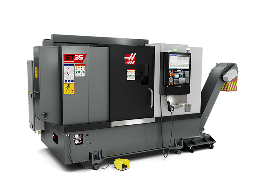 ST-35 - Haas Automation UK - Big Bore CNC Lathe